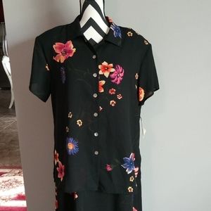 NWT Liz Claiborne 2PC Sz 8 Medium Dress